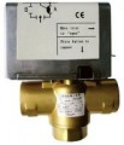 Two-way zone valve