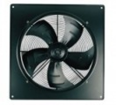 Axial fan square blowing