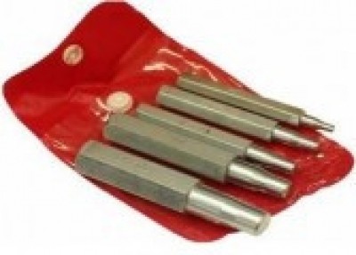 Universal swaging punch set