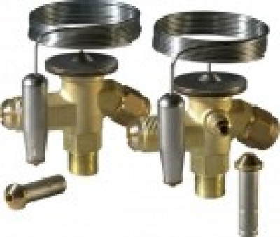 Thermostatic expansion valves with exchangeable orifice